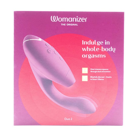 Womanizer Duo 2 Stimulateur Vibrateur Bordeaux 1ut