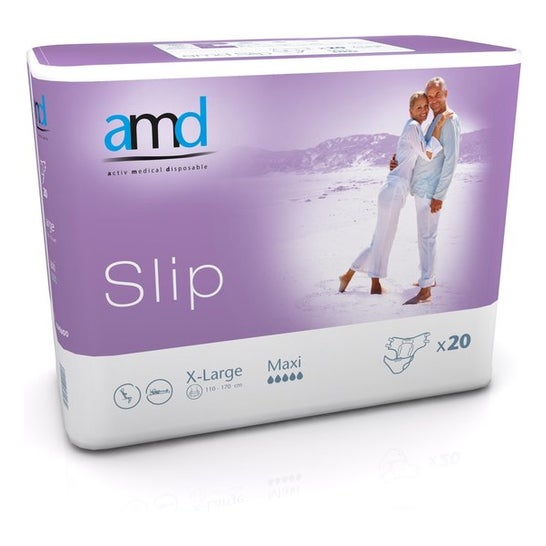 Amd Ch-Slip Cplet Mauv Maxi Xl 20