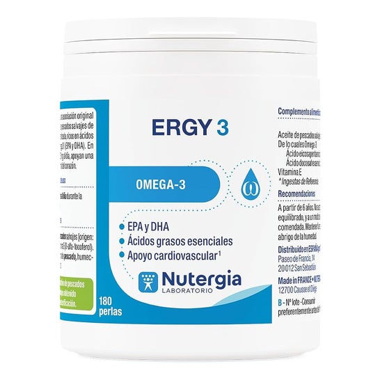 Nutergia Ergy 3 180 perles