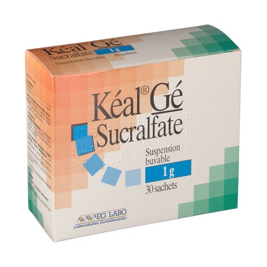 EG Labo Kéal Gé 1g Sucralfate Suspension Buvable 30 Sachets