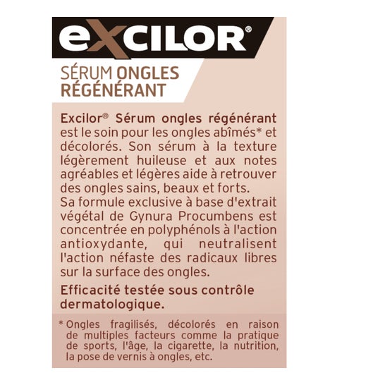 Excilor Sérum Ongles Régénérant 10ml