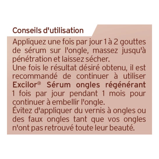 Excilor Sérum Ongles Régénérant 10ml