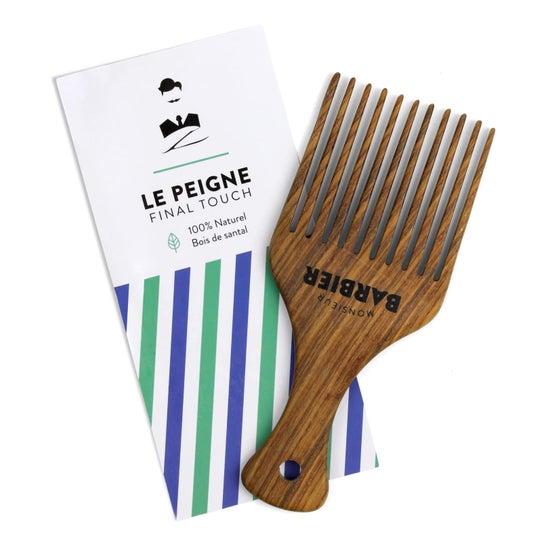 Monsieur Barbier Final Touch Beard & Hair Styling Comb 1ut