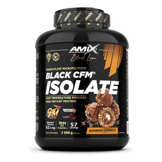 Amix Black CFM Isolate Bombón Crujiente 2kg