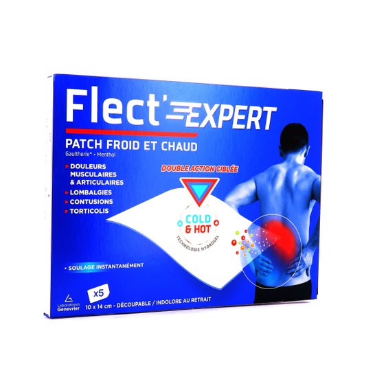 Flect'Expert Patch Froid Et Chaud 10X14cm 5 Unités