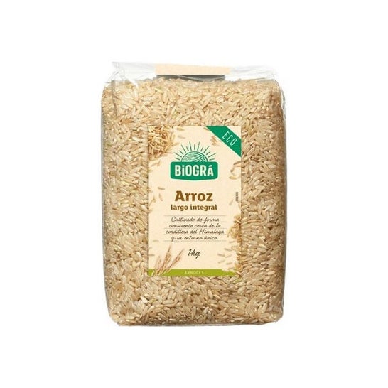Riz Bioga à grains longs Bio 1Kg