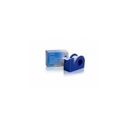 Ruban adhésif microporeux Alvita avec distributeur 5mx2,5cm 1pc