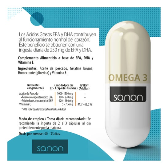 Sanon Omega 3 100 Capsules