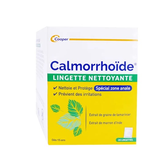 Calmorrhoïde Lingettes Nettoyantes 20unts