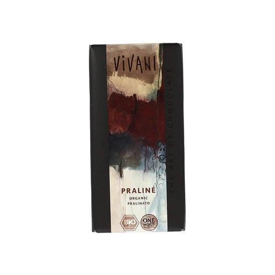Vivani Praline Milk Chocolate Bar 100g