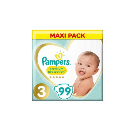 Pampers Premium Protection Taille 3 99 Couches