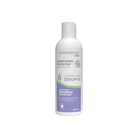 Alphanova Zeropou Shampooing Protecteur Lavande BIO 200ml