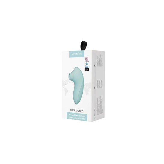 Svakom Pulse Lite Neo Interactive Suction Stimulator App Mint 1ut