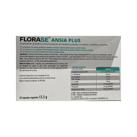 Santiveri Florase Anxiety 30 Caps