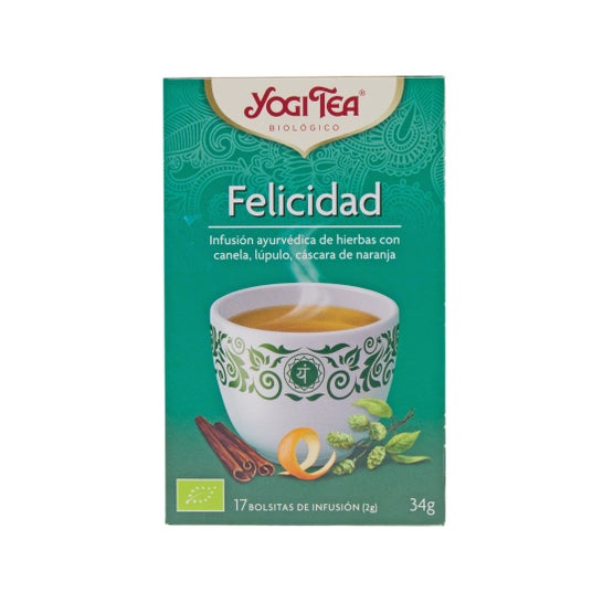 Thé Yogi Felicidad 17 bolsitas