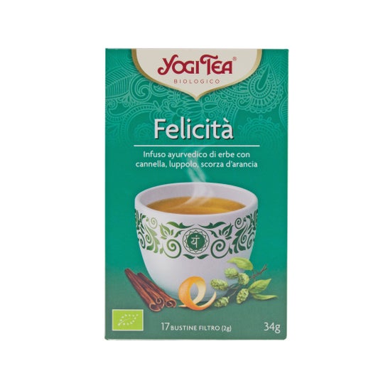 Thé Yogi Felicidad 17 bolsitas