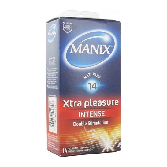 Manix Xtra Pleasure 14 préservatifs