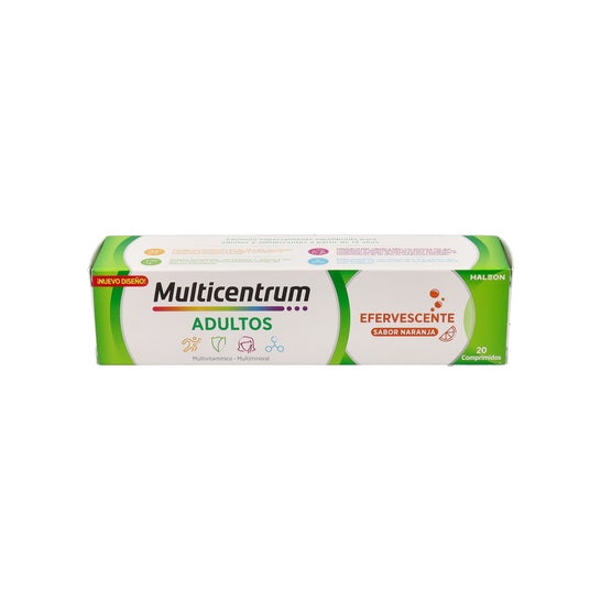 Multicentrum 20 comprimés effervescents