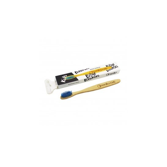 Brosse à dents en bambou nordique pour enfants 100% biodégradable