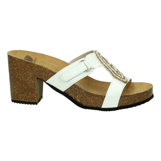 Scholl Sandale Polidora Blanc Taille 40 1 Paire
