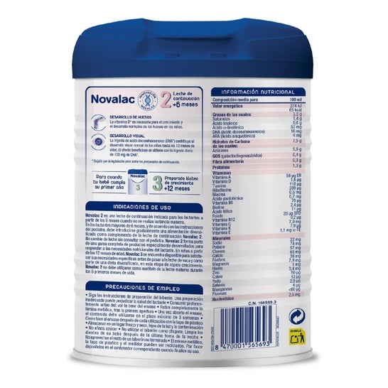 Novalac Premium 2 800g
