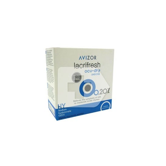 Avizor Lacrifresh Ocu-Dry 0,20% Unidoses 20x0,4 ml