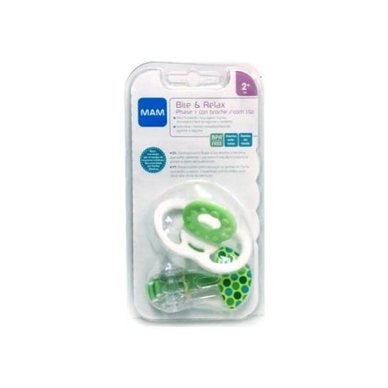 Baby Mam Teether Mini Bite & Relax Phase 1 +2M 1pc