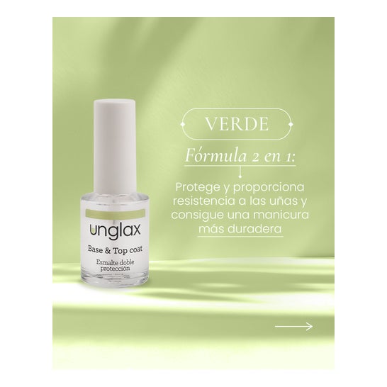 Unglax Base & Top Coat Ongles 10ml