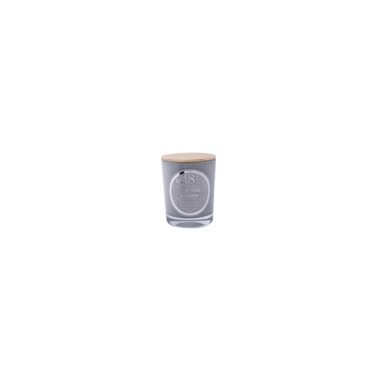 Cerabella Bougie parfumée en verre Cotton Line 7,5x9 cm 1 unité