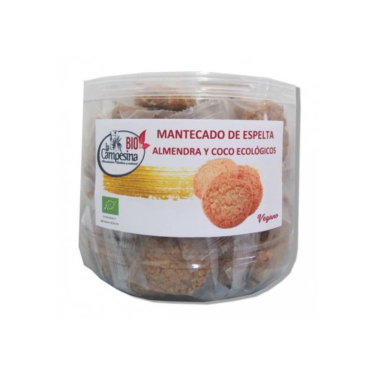 La Campesina Bio Cilindro Mantecado Vegano Almendra Coco 1000g