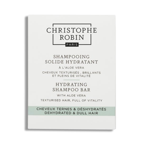 Christophe Robin Hydrating Shampoo Bar With Aloe Vera 100g
