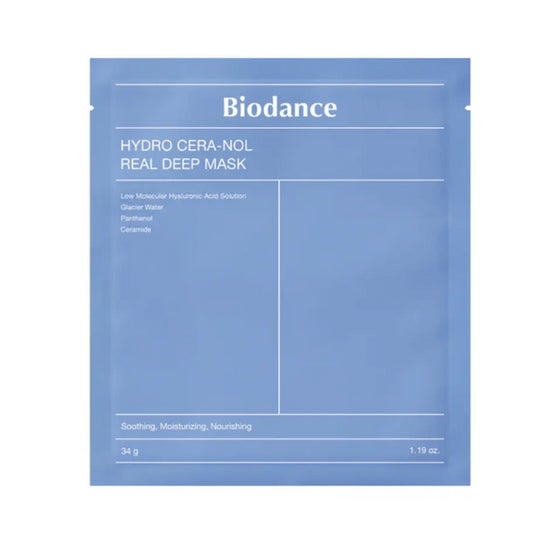 Biodance Hydro Cera-Nol Masque Visage Hydratant 34 g