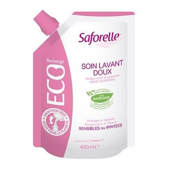 Saforelle Eco Recharge Soin Lavant Doux 400ml