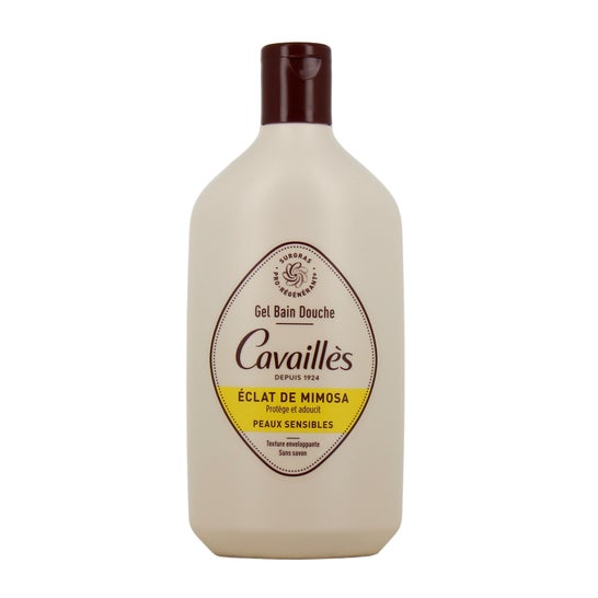 Cavaillès Gel Bain Douche Éclat de Mimosa Peaux Sensibles 400 ml