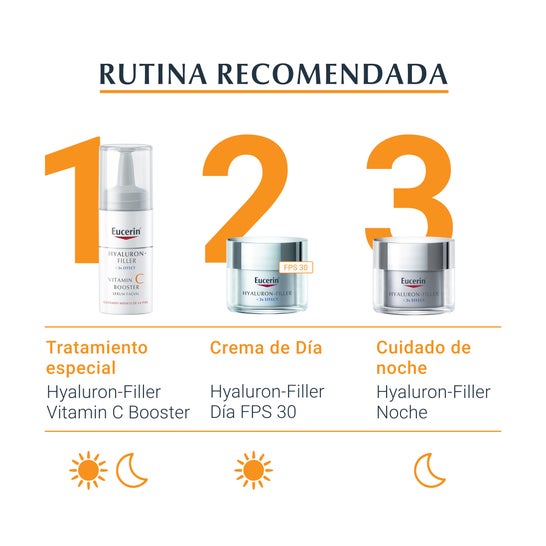 Eucerin Hyaluron Filler Vitamin C Booster 3 x 8 ml