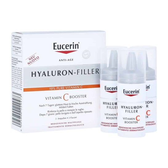 Eucerin Hyaluron Filler Vitamin C Booster 3 x 8 ml