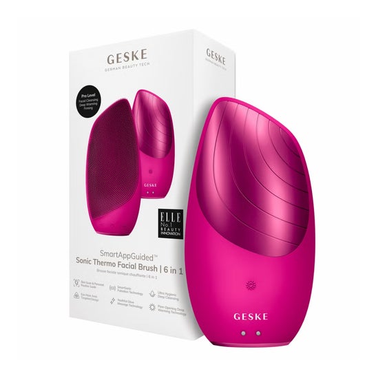 Geske Sonic Thermo Facial Brush 6 in 1 Magenta 1 Unidade