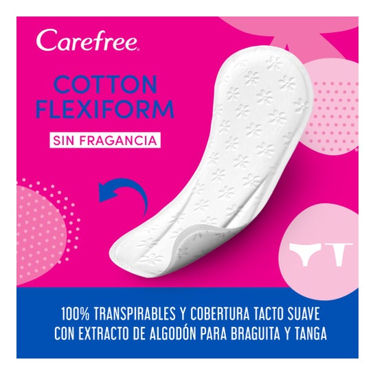 Carefree Panty Liner Flexiform 30uds