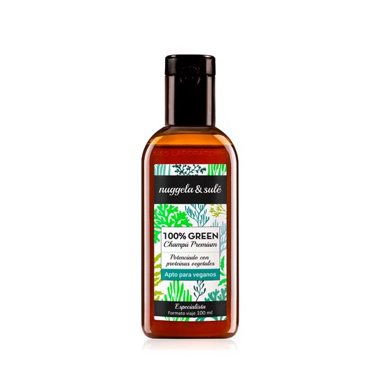 Shampooing Nuggela & Sulé 100 % Green Premium Format de voyage 100 Ml