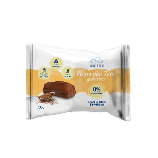 Nuvola Zero Plumcake Cacao Sans Gluten 50g