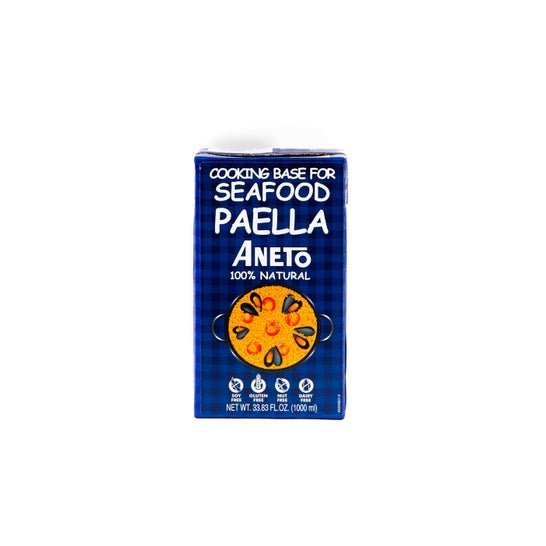 Aneto - Bouillon de paella pour poissons/fruits de mer 1000ml