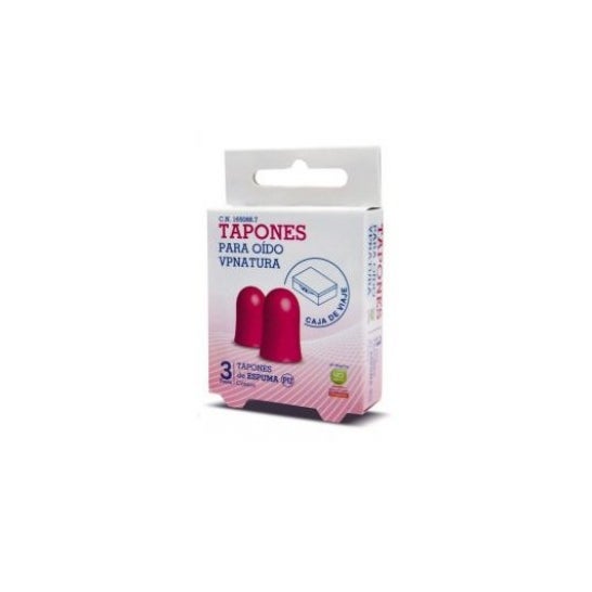 VP Natura tapered capuchons en mousse 6 Unités