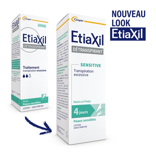Etiaxil Détranspirant Sensitive Mains Et Pieds Peaux Sensibles 100ml