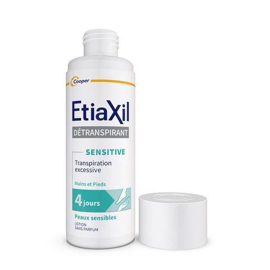 Etiaxil Détranspirant Sensitive Mains Et Pieds Peaux Sensibles 100ml