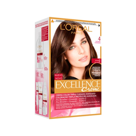 L'Oréal Set Excellence Creme Tint 4 Brown