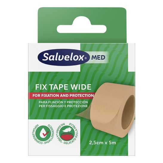 Salvelox Esparadrapo Hipoalérgico Med Fix Tape Ancho 1ud