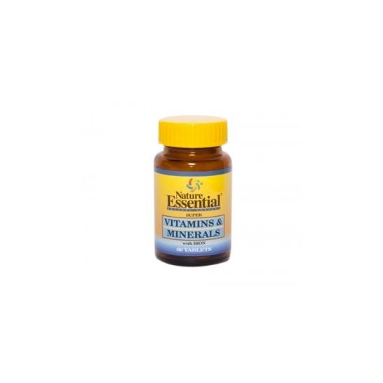 Nature Vitamines et minéraux essentiels 60comp