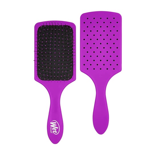 Wet Brush Paddle Detangler Purple 1ut