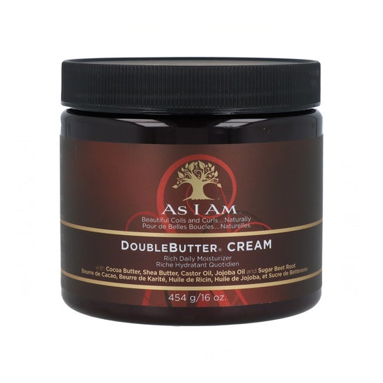 As I Am Doublebutter Crème Capillaire Hydratant 454g