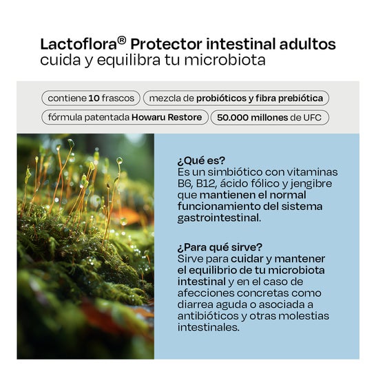 Lactoflora Protecteur Intestinal Adultes 10 Flacons